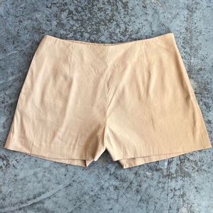 Antonio Melani Shorts Linen Blend Tailored Summer Staple Plus Women’s Size 14